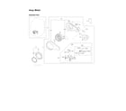 Samsung DV350AEP/XAA-01 motor assy diagram