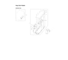 Samsung DV350AEP/XAA-01 heater duct assy diagram