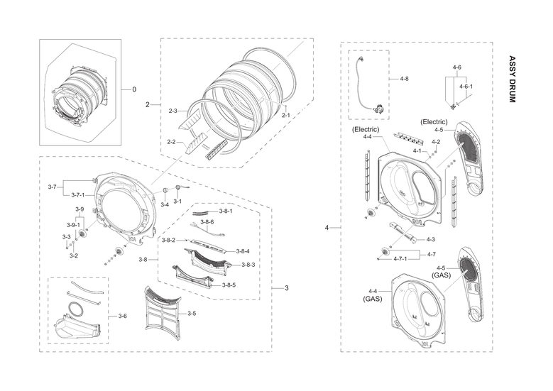 Drum assy
