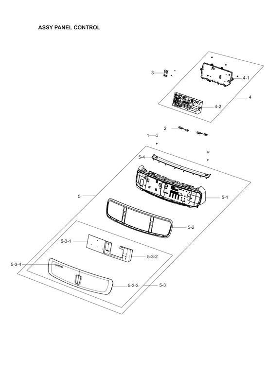 Control panel assy