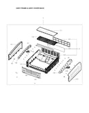 Frame & back cover assy
