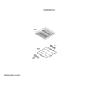 Bosch SGX68U55UC/D5 cutlery drawer diagram