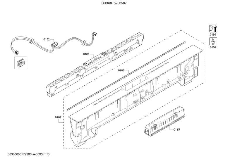 Facia panel/operating module