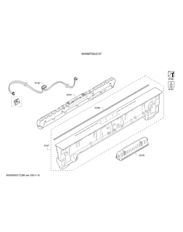Facia panel/operating module