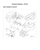 Belt guard & pulley