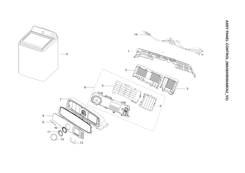 Control panel assy