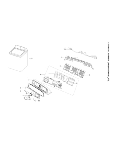 Control panel assy