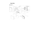 Samsung DW80J7550US/AA-02 door assy diagram