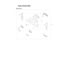 Samsung NE59J7630SW/AA-02 control box assy diagram