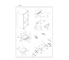 Samsung RF23HCEDBSG/AA-01 freezer diagram