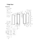 Refrigerator door