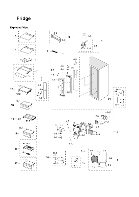 Refrigerator parts
