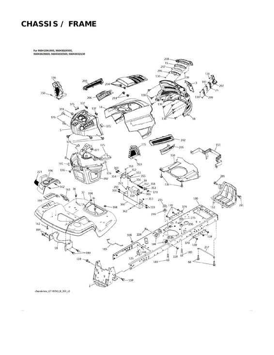 Chassis/frame