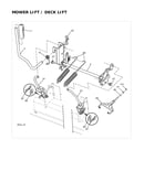 Mower lift/deck lift