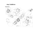 Tub & drum assy