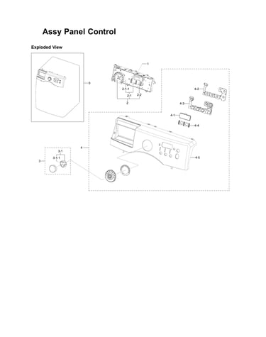 Control panel assy