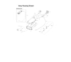 Samsung WF365BTBGWR/A1-00 drawer housing assy diagram