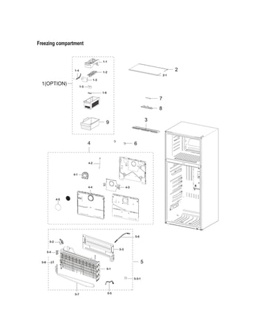 Freezer compartment