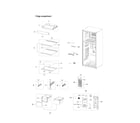 Samsung RT21M6215SR/AA-02 refrigerator compartment diagram