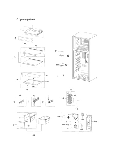 Refrigerator compartment