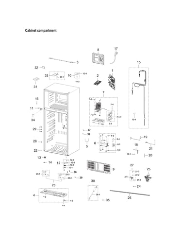 Cabinet compartment