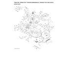 Husqvarna YTH22V46-96045006101 mower deck diagram