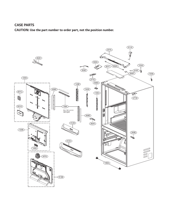 Case parts