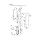 LG SKSFD3613S/00 refrigerator door parts diagram