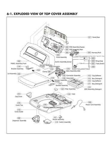 Top cover assy
