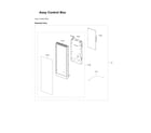 Samsung ME21B706B12/AA-00 control box assy diagram