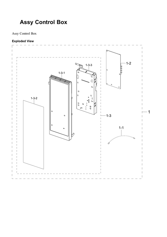 Control box assy