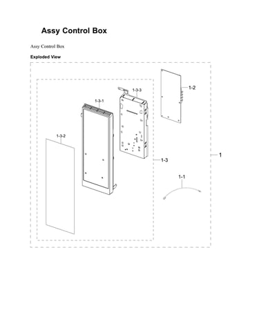 Control box assy