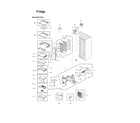 Samsung RSG257AAPN/XAA-01 refrigerator parts diagram