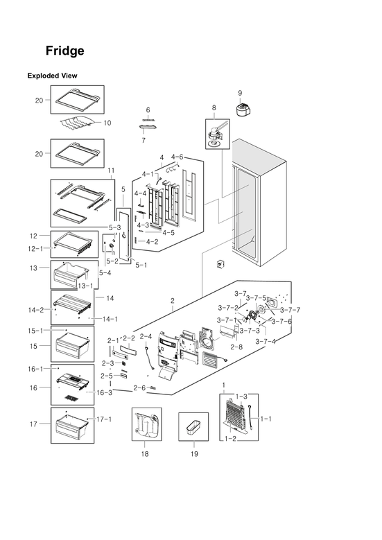Refrigerator parts