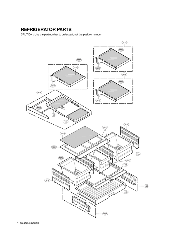 Refrigerator parts