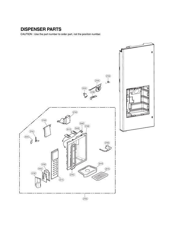 Dispenser parts