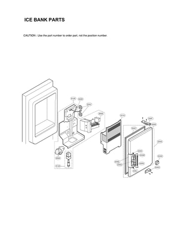 Ice bank parts