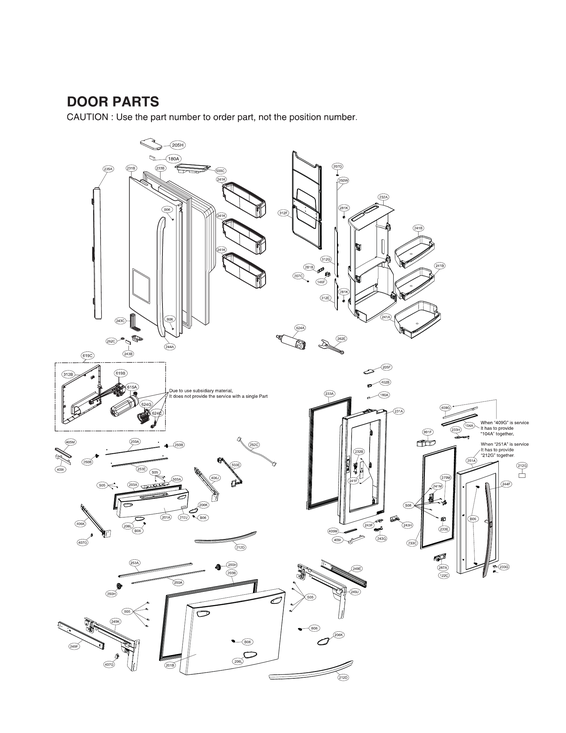 Door parts