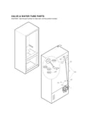 Valve & water tube parts
