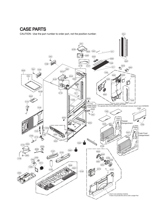 CASE PARTS