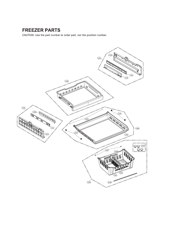 Freezer parts