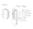LG LSXS26366D/09 refrigerator door parts diagram