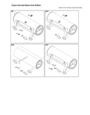 Engine mounted below deck mufflers