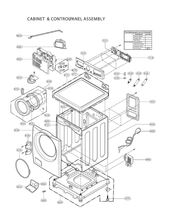 Cabinet/control panel