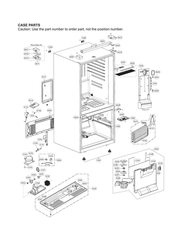Case parts