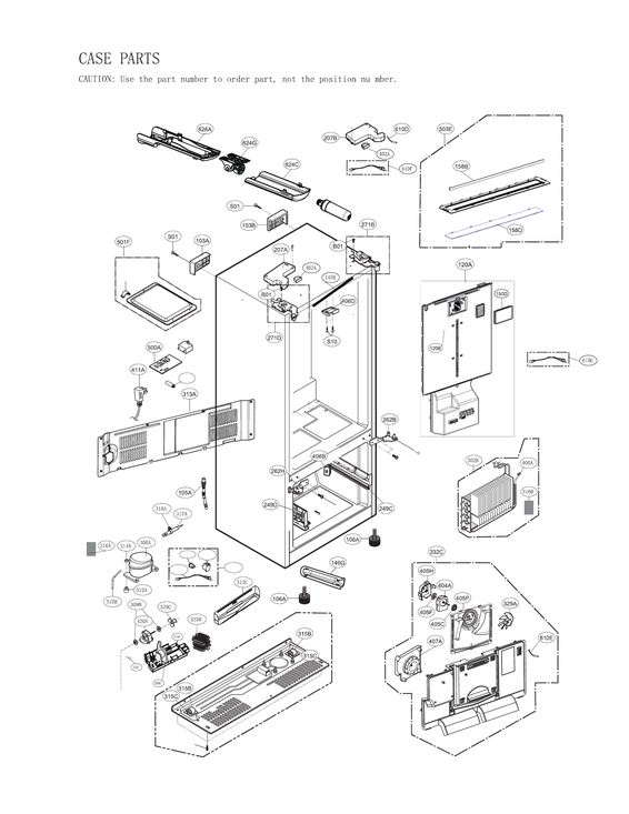 Case parts
