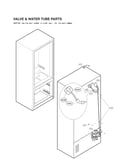 Valve & water tube parts