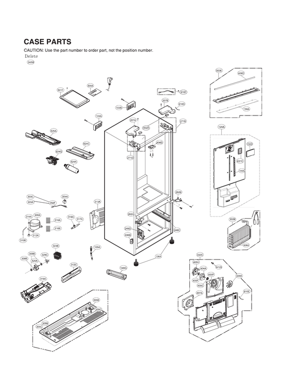 Case parts