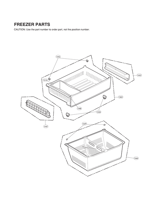 Freezer parts