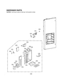Dispenser door parts